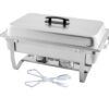 TigerChef Chafing Dishes (8 Quart Folding Frame) 2 61M25sUMX6L