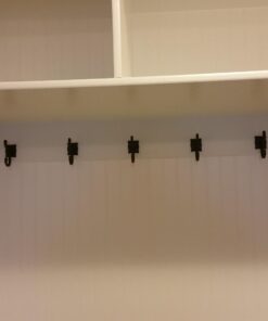 Franklin Brass Double Scroll Hook Assembly Wall Hooks 5-Pack, Gunmetal, FBSCRH5-TDG-C 5 Pack 44 61M2cN63qNL