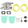 ZY 545081885 Carburetor for Compatible with Poulan Walbro Zama Chainsaw 1950 2050 2150 2375 WT 89 891 C1U-W8 C1U-W14 24 61M359f0IkL