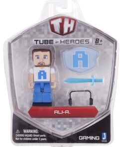Alternative view of Tube Heroes Ali-A Action Figure with Accessories