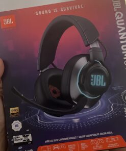 JBL Quantum 810 - Wireless Over-Ear Performance Gaming Headset with Noise Cancelling, Black, Medium 50 61M45ahrwL