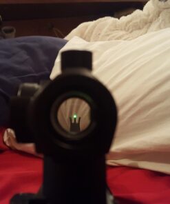 MGS Military Gear ABB Tactical Mini Micro Reflex Dot Scope Sight with QD Quick Riser Mount, Red 24 61M4rJHmM0L