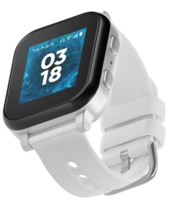 GABB Watch 3 Smart Watch for Kids - GPS Tracker, Safe Cell Phone, Talk/Text Ability, Parental Controls, No Social Media, SOS Button, Ages 6+, 30 Activation Fee Silver 19 61M52FjEFgL