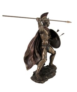 Veronese Design King Leonidas Greek Warrior of Sparta Bronze Finish Statue 11 61M5NgjZOdL