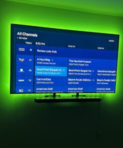 maylit ICRGB TV LED Backlight, 18ft Bluetooth LED Lights for TV 75-85in, USB Powered TV Lights Kit with Remote and App Control, Music Sync Color Change with TV Sound, Bias Lighting for HDTV Room Decor ICRGB (Bluetooth Control) 16.4FT for 75''-85'' TV 24 61M5ZuK3iL
