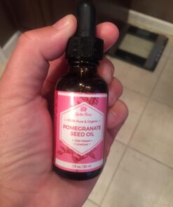 Leven Rose Pomegranate Seed Oil, 100% Pure Unrefined Cold Pressed Antioxidant Moisturizer for Hair Skin and Nails 1 oz 1 Fl Oz (Pack of 1) 36 61M6jxrOyjL