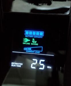 CyberPower CP1500PFCLCD PFC Sinewave UPS System, 1500VA/1000W, 12 Outlets, AVR, Mini Tower 61 61M7useOhL