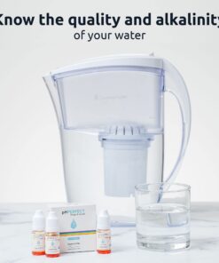 Invigorated Water pH Tester - Measures pH Levels of Water and Saliva - More Accurate Than pH Test Strips - pH Water Tester - pH Level Tester for Water - pH Tester Water Drops - pH Test Kit (3-Pack) 27 61M8mTnTkwL