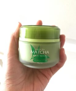 Green Tea Matcha Facial Mud Mask, Removes Blackheads, Reduces Wrinkles, Nourishing, Moisturizing, Improves Overall Complexion, Best Antioxidant, Younger Looking Skin, All Skin Face Types 44 61M8tYVji5L