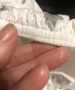 100% Organic Cotton Baby Crib Sheet (2 Pack) - Jersey Knit Soft Fitted Baby Sheet - Washable Crib Mattress Sheets for Baby Toddler Newborn Infant & Kids - Fits Standard Crib Toddler Mattresses 37 61MA 7IlnSL