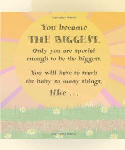 You're The Biggest: Keepsake Gift Book Celebrating Becoming a Big Brother or Sister 20 61MCYpWhCfL 1