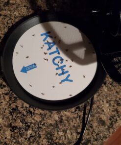 Katchy Automatic Indoor Insect Trap - Self-Activating Killer for Mosquitos, Gnats, Moths, Fruit Flies - Non-Zapper Traps for Inside Your Home - Catch Insects with Suction, Bug Light & Sticky Glue Black 37 61MD7C84PwL 1