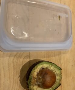 Stasher Reusable Silicone Storage Bag, Food Storage Container, Microwave and Dishwasher Safe, Leak-free, Bundle 4-Pack Small, Clear 4 Pack 22 61MDRn1WzuL