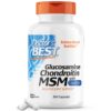 Doctor's Best Glucosamine Chondroitin Msm with OptiMSM Capsules, Joint Support Supplement Supports Healthy Joint Structure, Function & Comfort, Non-GMO, Gluten Free, Soy Free, 360 Count Unflavored 360 Count (Pack of 1) 43 61MDY4g6pqL