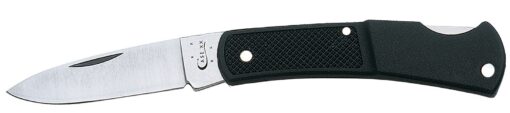 W.R. Case & Sons Cutlery 00156 Small Caliber Lockback knife Black Sm