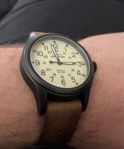 Timex Men's Expedition Scout 40 Watch Dark Brown/Black/Natural 22 61MFXS5 XtL