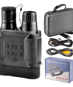 SOLOMARK Night Vision Binoculars Hunting Binoculars-Digital Infrared Night Vision Hunting Binocular with Large Viewing Screen Can Take Day or Night IR Photos & Video from 400m/1300ft NV400 17 61MGd8paDEL