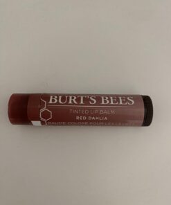 Burt's Bees Lip Tint Balm Stocking Stuffers Gifts, Long Lasting 2 in 1 Duo Tinted Balm Formula, Color Infused with Hydrating Shea Butter for a Natural Looking Buildable Finish, Red Dahlia (2-Pack) Red Dhalia 2 Count (Pack of 1) 27 61MHE0h9l2L