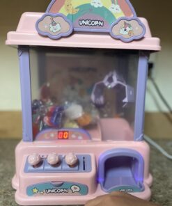 Amy&Benton Claw Machine for Kids Grabber Arcade Crane Vending Toy with Prizes for Girls Unicorn 46 61MHTAKxVBL