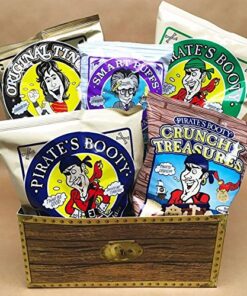 Pirate's Booty Aged White Cheddar Cheese Puffs, 24ct, 1oz Indvidually Sized Bags, Healthy Kids Snacks, Gluten Free 13 61MHkiYPG1L