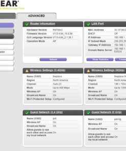 NETGEAR Nighthawk Smart Wi-Fi Router, R6700 - AC1750 Wireless Speed Up to 1750 Mbps | Up to 1500 Sq Ft Coverage & 25 Devices | 4 x 1G Ethernet and 1 x 3.0 USB Ports | Armor Security AC WiFi Router 33 61MI6FaILKL 1