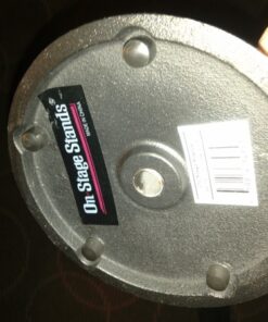 OnStage DS7100B Desktop Microphone Stand, Black 22 61MIg2RhqYL