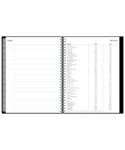 Blue Sky 2023-2024 Academic Year Weekly and Monthly Planner, 8” x 10.875”, Flexible Cover, Wirebound, Dainian (142276-A24) 8” x 10.875” 13 61MJZ0YVIwL