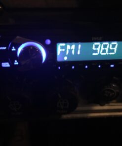 Bluetooth Car Stereo Headunit Receiver - in-Dash Single DIN Stereo Bluetooth Head Unit Receiver System w/Hands-Free Calling, AM/FM Radio, LCD, MP3/USB/SD AUX RCA - Car Bus Truck RV - Pyle PLTR25UB 5 61MKuaAKgUL