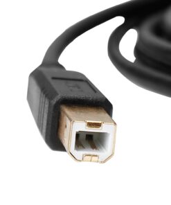 wawpi USB 2.0 Cable - A-Male to B-Male -Printer/Scanner 10 Feet (3 Meters) 10 feet/3m 7 61MKxc3oPiL