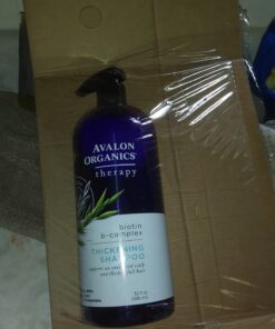 Avalon Organics Therapy Thickening Shampoo, Biotin B-Complex, 32 Oz 32 Fl Oz (Pack of 1) 41 61ML07hOPfL