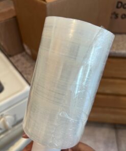 Yens 2 Pack 5" inch 1000 Ft Roll 80 Gauge Total 2000 ft Mini Hand Stretch Wrap Industrial Strength Mini Hand Stretch Wrap Moving Supplies Durable Heavy Duty Shrink Film 29 61ML7h7iaTL