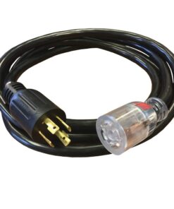 Reliance Controls PC3010M 30-Amp (L14-30), 10-Foot Generator Power Cord, Black