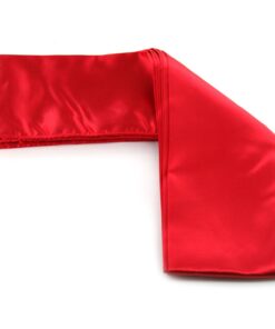 Alternative view of Ace Martial Arts Supply Kung Fu Sashes Red