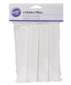 Alternative view of Wilton 4-Pack Hidden Pillar for Cakes, 6-Inch 6in