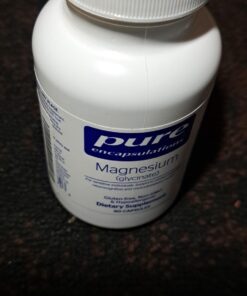 Pure Encapsulations Magnesium (Glycinate) - Supplement to Support Stress Relief, Sleep, Heart Health, Nerves, Muscles, and Metabolism* - with Magnesium Glycinate - 90 Capsules 90 Count (Pack of 1) Standard Packaging 28 61MO0UYDd8L