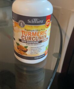 Turmeric Curcumin with Black Pepper Extract 1500mg - High Absorption Ultra Potent Turmeric Supplement with 95% Curcuminoids and BioPerine - Non GMO Turmeric Capsules for Joint Support - 90 Capsules 90 Count (Pack of 1) 29 61MOHM83ajL