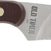 Old Timer 158OT Guthook Skinner 7.3in High Carbon S.S. Full Tang Fixed Blade Knife with 3.5in Blade and Sawcut Handle for Outdoor, Hunting and Camping 158OT Gut Hook Skinner (Box) 21 61MOviyB5zL