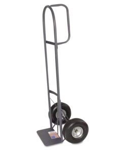 Milwaukee 30019 800-Pound Capacity D-Handle Hand Truck with 10-Inch Pneumatic Tires
