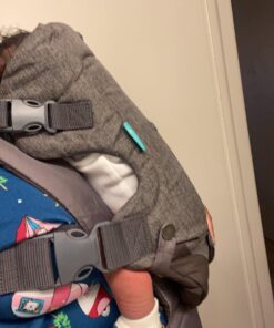 Infantino Flip Advanced 4-in-1 Carrier - Ergonomic, convertible, face-in and face-out front and back carry for newborns and older babies 8-32 lbs Grey 41 61MPfidYA0L