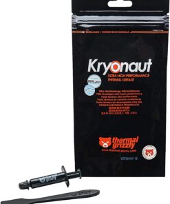 Thermal Grizzly Kryonaut, High Performance Thermal Paste for Cooling All Processors, Graphics Cards and Heat Sinks in Computers and Consoles -1.0 Gram 1 Gram 27 61MPmVRKFcL