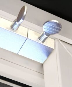 1st Choice Sliding Window Locks Aluminum Metal Window Locks Security Safety Door Locks Adjustable Security Locks with Keys (Silver, 4 Sets) 14 61MQZjNGzGL