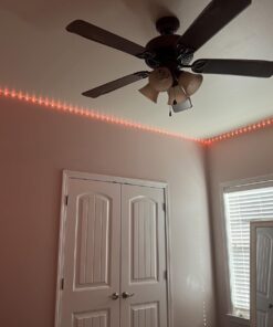 Tenmiro 65.6ft Led Strip Lights, Ultra Long RGB 5050 Color Changing LED Light Strips Kit with 44 Keys Ir Remote Led Lights for Bedroom, Kitchen, Home Decoration 44 61MRiOzDjlL