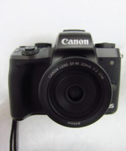 Canon Cameras US EOS M5 EF-M 18-150 STM KIT 24.2 Digital SLR Camera with 3.2" LCD, Black 18-150mm Base 35 61MSOX D7TL