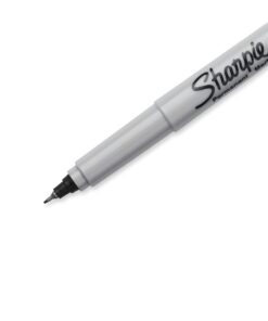 SHARPIE Permanent Markers, Ultra Fine Point, Black, 12 Count 22 61MTmcgxmtL 1