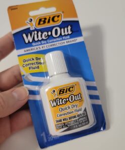 BIC Wite-Out Quick Dry Correction Fluid, 20 ml 31 61MU1OWS4OL