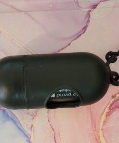 Amazon Basics Standard Dog Poop Bags With Dispenser and Leash Clip, Unscented, 300 Count, 20 Pack of 15, Black, 13 Inch x 9 Inch 15 Count (Pack of 20) 33 61MVJDfUxaL