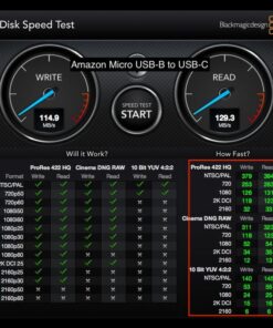 Amazon Basics USB-C to Micro USB 3.1 Gen 2 Fast Charging Cable, 10Gbps High-Speed, 3 Foot, Black 1-Pack 28 61MVSw8VAdL