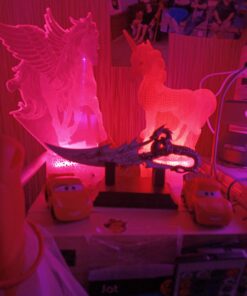 BladesUSA PK-2235 Fantasy Dragon Knife with Wood Display Stand, Silver, 7.5" 14 61MVqeA0Q1L