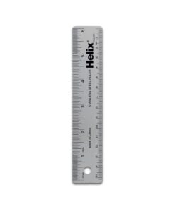 Helix Stainless Steel Ruler 6" / 15cm (13006) 9 61MXDLwbilS