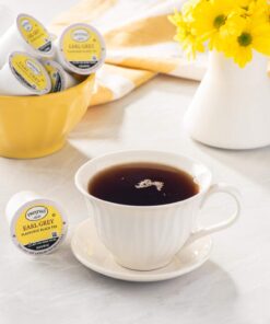 Twinings Earl Grey K-Cup Pods for Keurig, Caffeinated Black Tea Flavoured with Citrus and Bergamot, 24 Count (Pack of 1) 24 Count (Pack of 1) 12 61MYlCjnML